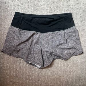 Lululemon speed up shorts size 2